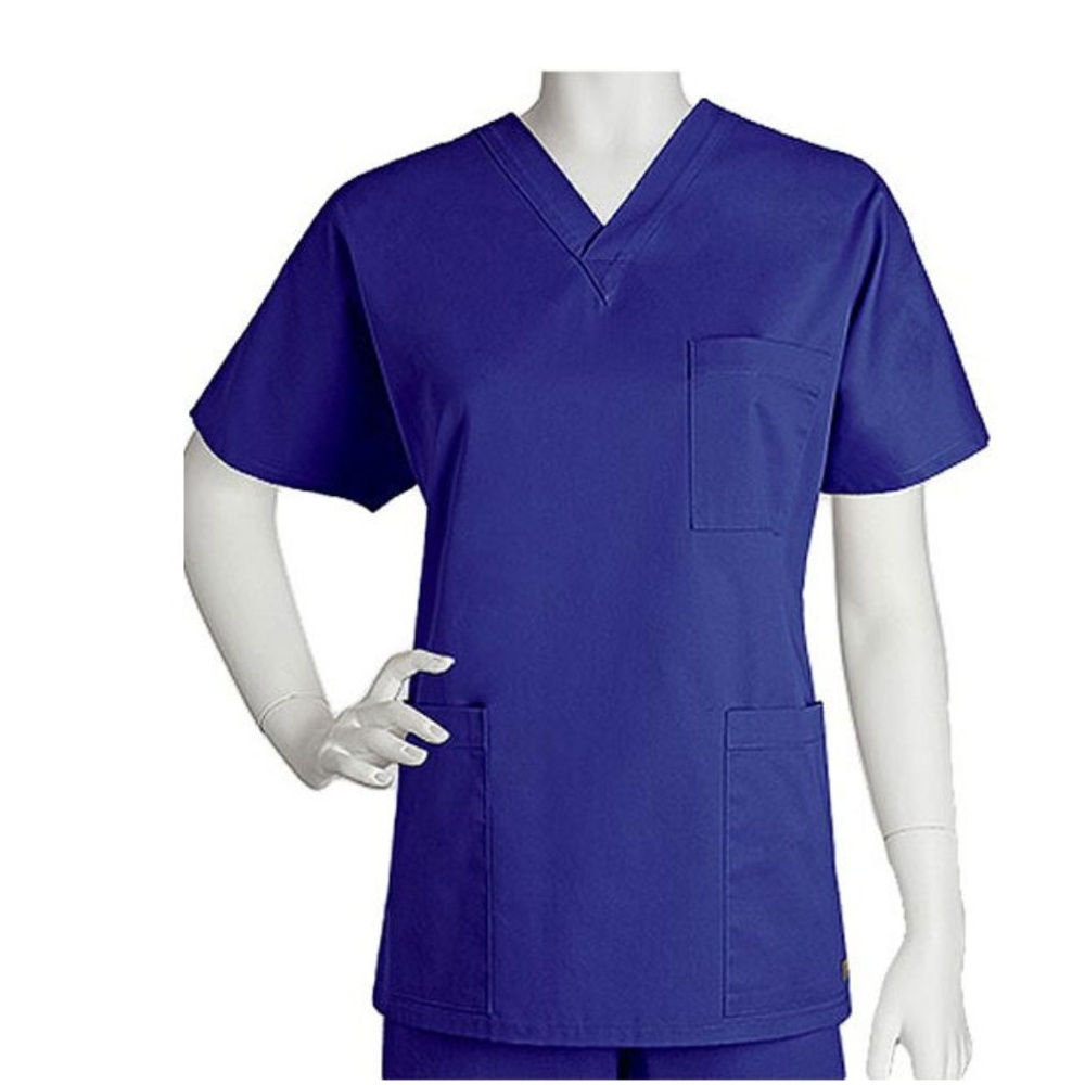 NWT 4 Barco ICU Unisex 3 pocket V-neck nurse scrub